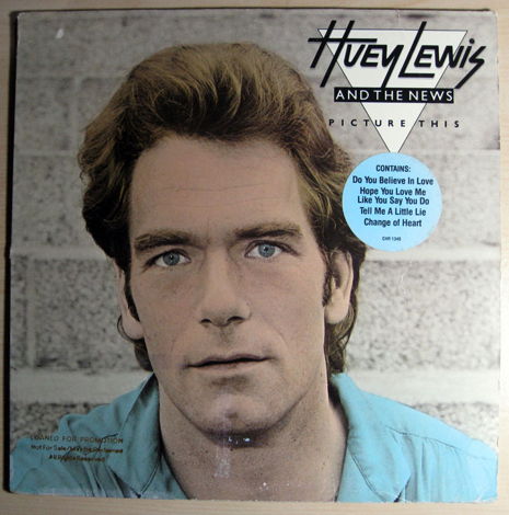 Huey Lewis And The News - Picture This  - 1982 Chrysali...