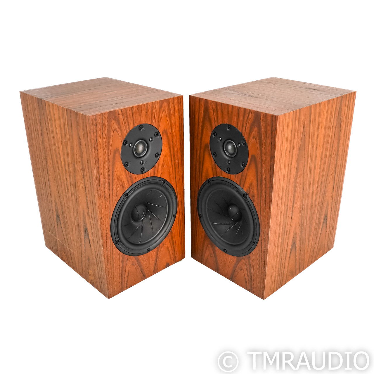 Fritz REV 7 SE Bookshelf Speakers; Flat Cut Teak Pair (...