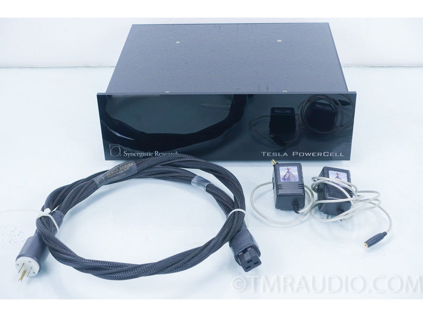 Synergistic Research Tesla PowerCell 6 Power Conditioner; Precision Ref AC Cord