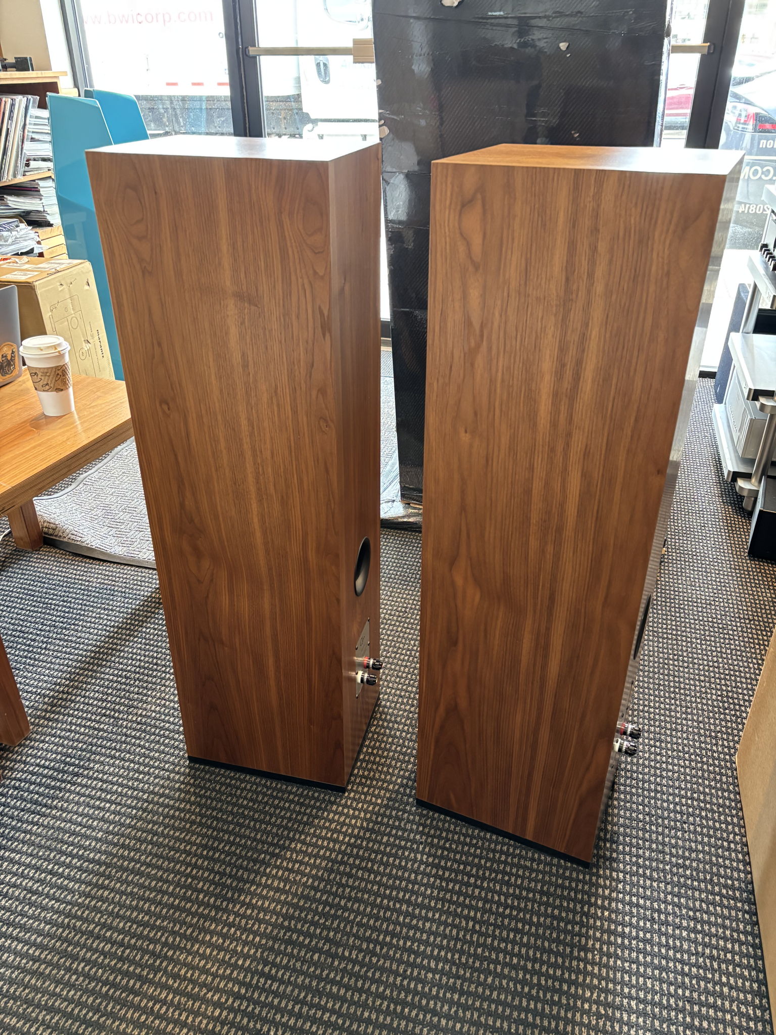 QLN Sonora Loudspeakers in Walnut Matte 2