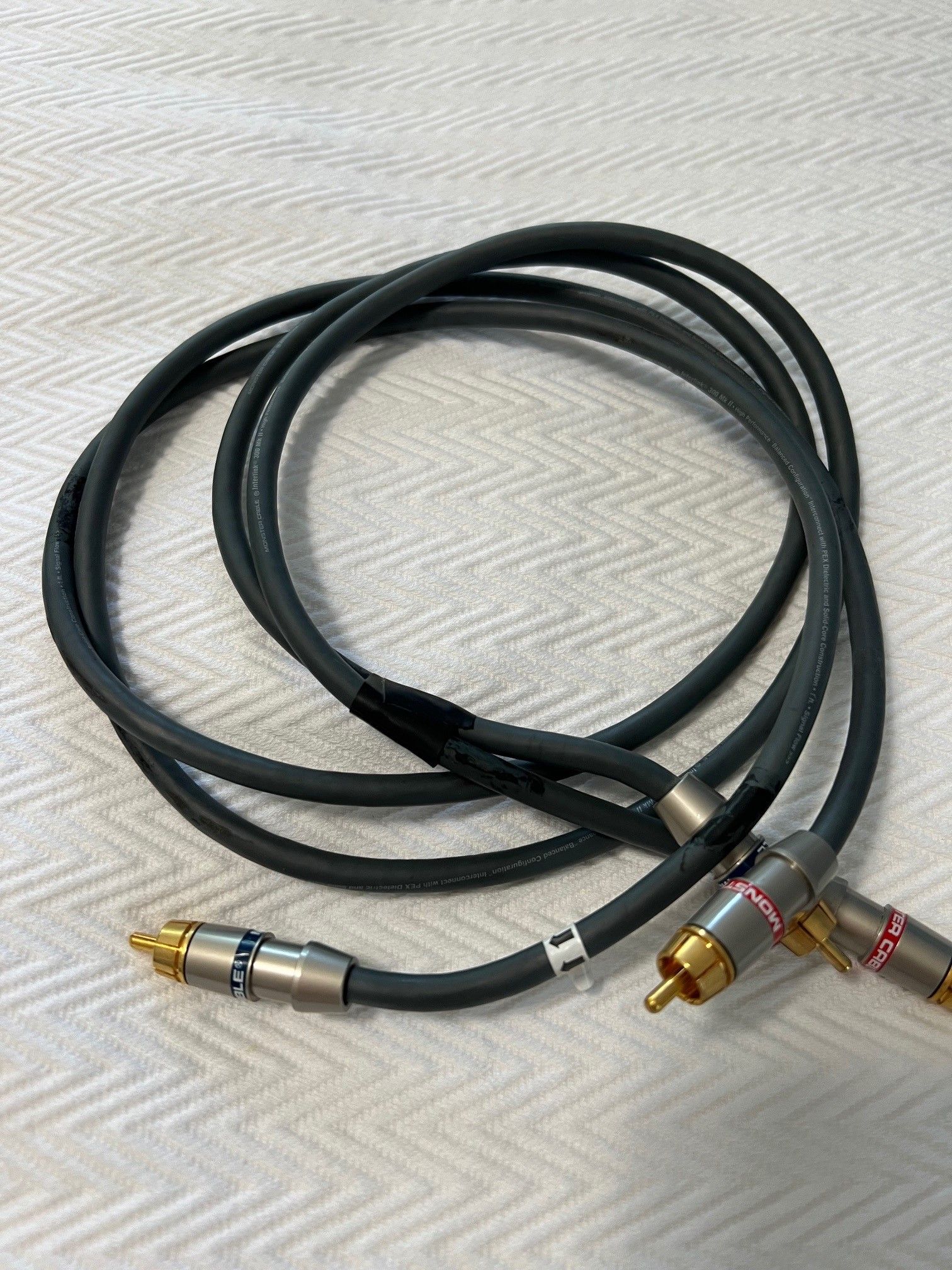 5 MONSTER 24K GOLD High Performance RCA COMPONENT CABLE... 4