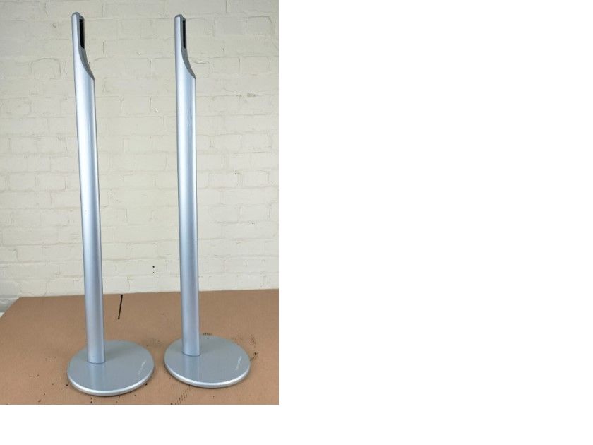 Brand New B&W Bowers & Wilkins M1 (M1) Speaker Stands Silver X 1 Pair