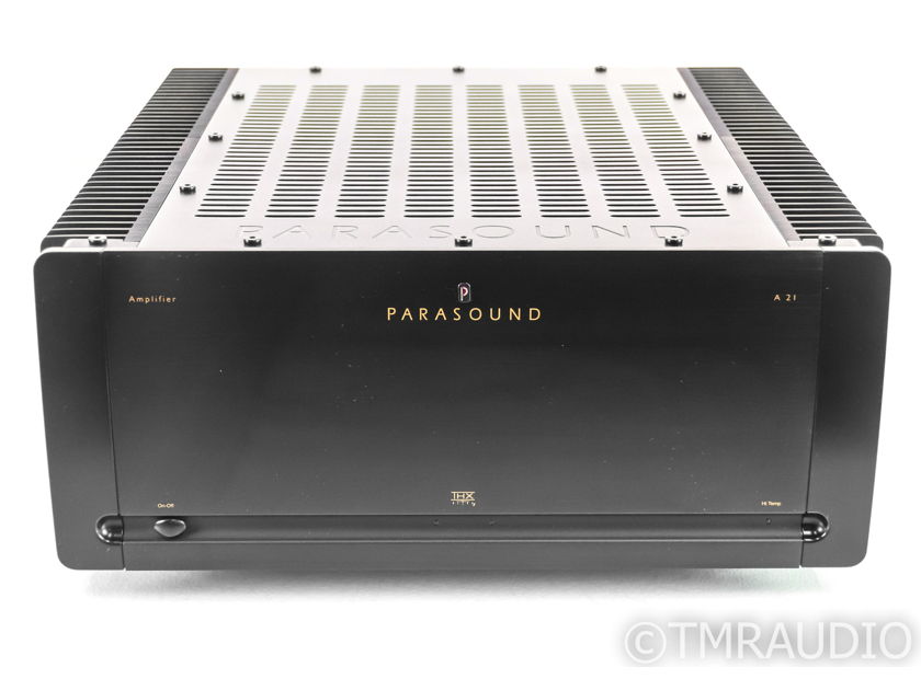 Parasound Halo A21 Stereo Power Amplifier; A-21; Black (33139)