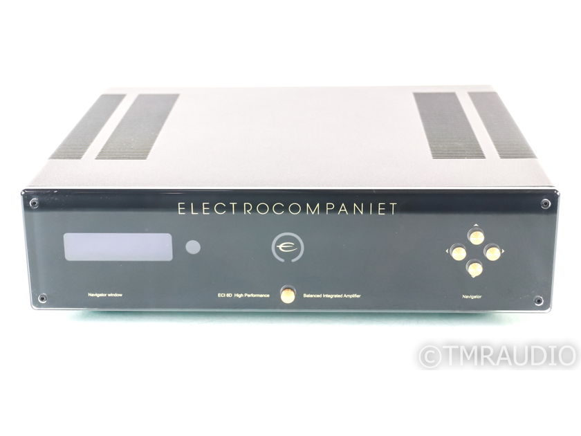Electrocompaniet ECI 6D Stereo Integrated Amplifier; ECI6D; Remote; Black (33805)
