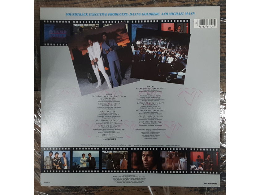 Various Artists Miami Vice (Music From The Television Series) 1985 MCA Records – MCA-6150