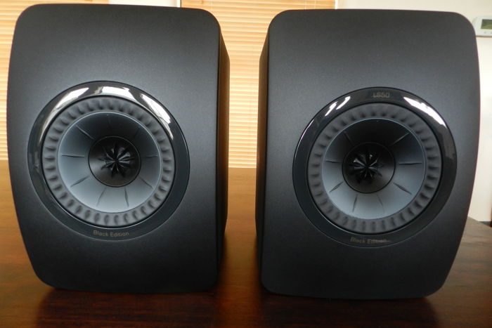 KEF LS50 Special All Black Edition Free Shipping in ConUS