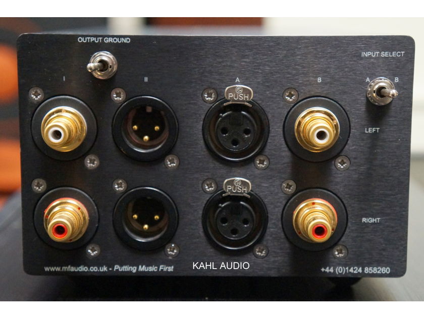 Music First Audio Baby Classic passive preamp. Musical purity! $2,200 MSRP