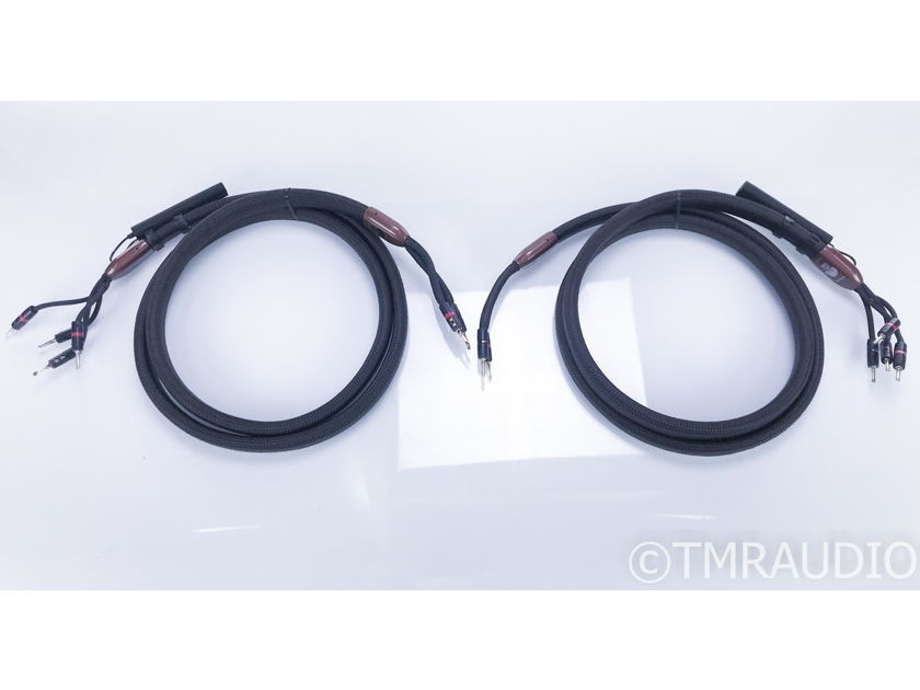 Audioquest Oak Bi-wire Speaker Cables; 8ft Pair (17824)