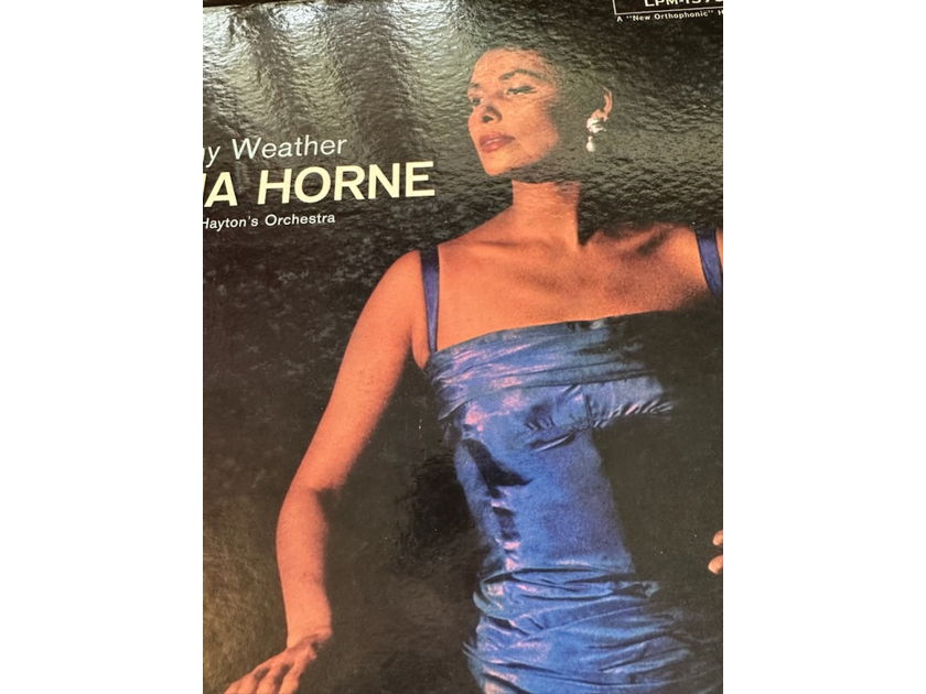 LENA HORNE on LP " STORMY WEATHER " jazz LENA HORNE on LP " STORMY WEATHER " jazz