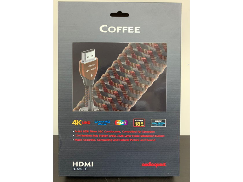 Audioquest Coffee HDMI 1.5m Brand New!!