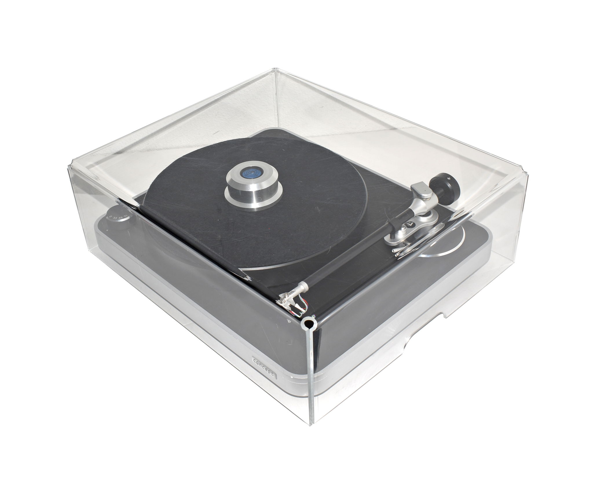 Clearaudio CONCEPT 33/45/78 RPM Belt Driven Turntable R...