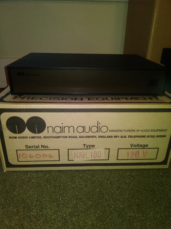 Naim Audio Nap 180 Power Amplifier