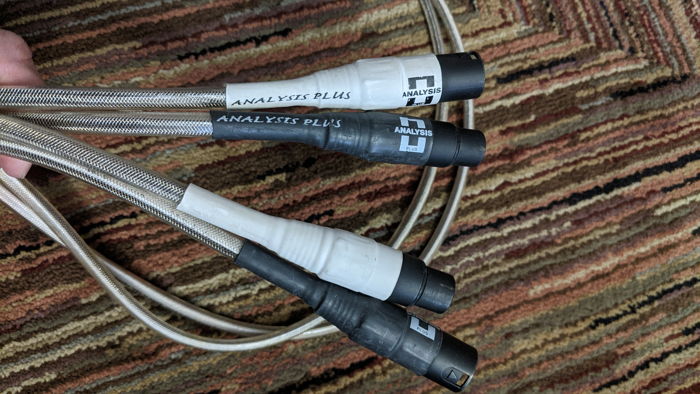 Analysis Plus Silver Oval XLR Interconnects