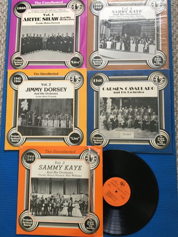 Big band jazz Hindsight Lp record lot of 5  2 Sammy Kay...