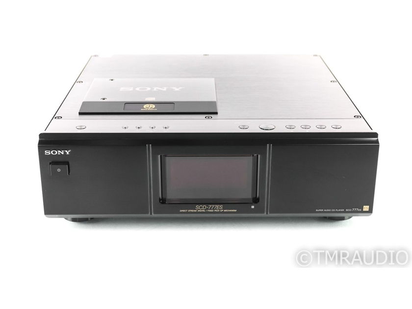 Sony SCD-777ES SACD / CD Player; SCD777ES; Black; Remote; AS-IS (SACD Issue) (28206)
