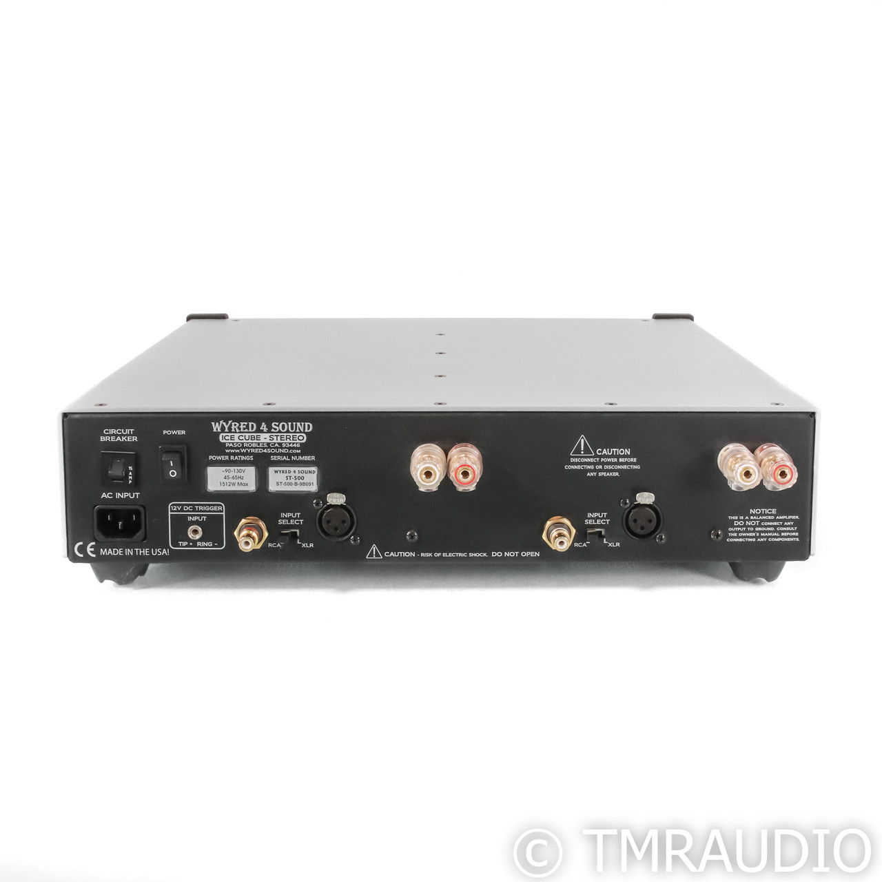 Wyred 4 Sound ST-500 Stereo Power Amplifier (67660) 5