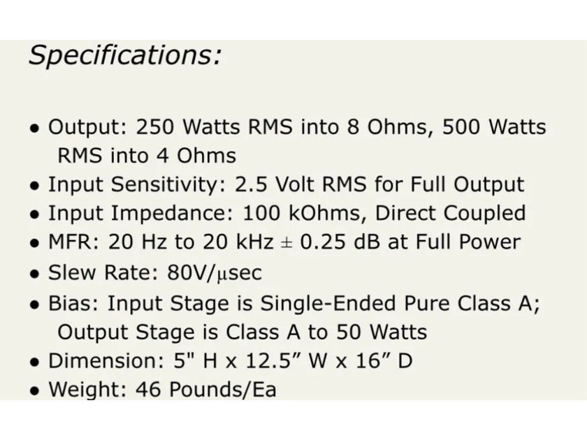 Monarchy Audio Absolute Sound Golden Ear Award Winner - NM-24 Preamp/DAC with SE-250 Amplifiers!!  $6,650 !
