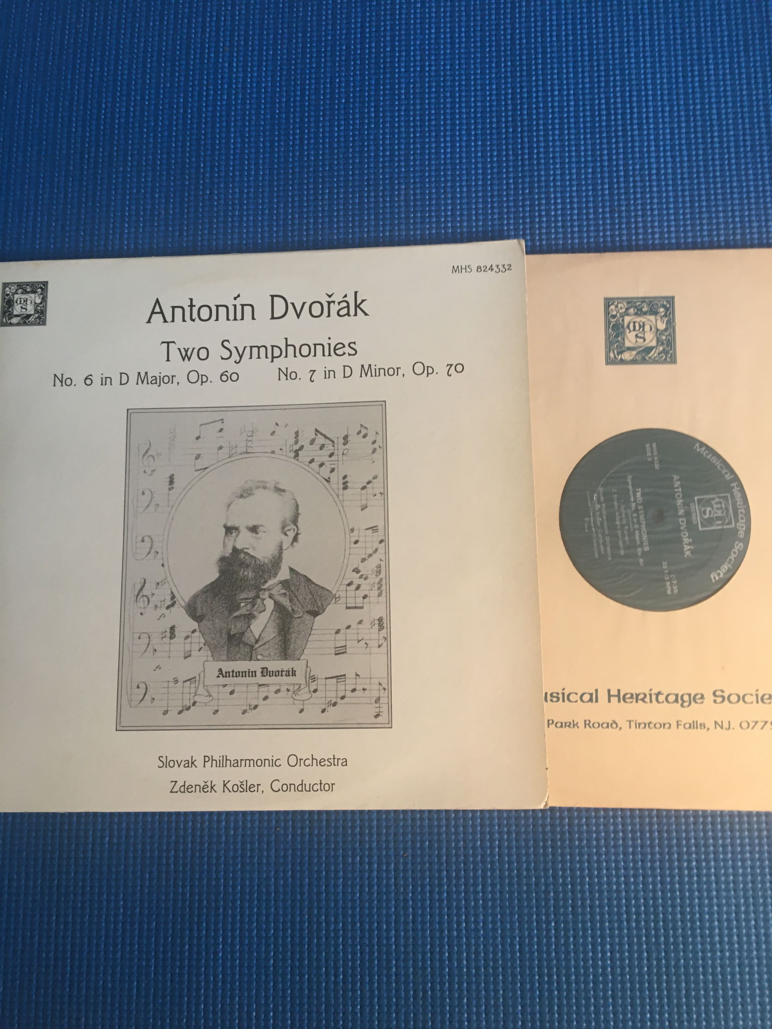 MHS 824332 Antonin Dvorak two symphonies  No6 D Major N...