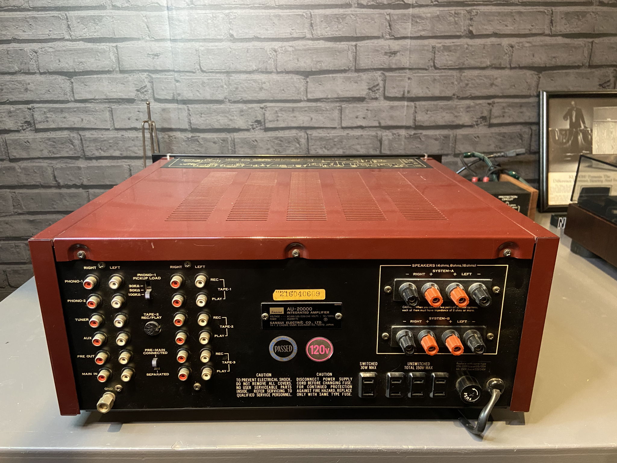 Sansui AU-20000 integrated Amplifier, fully working, be... 14