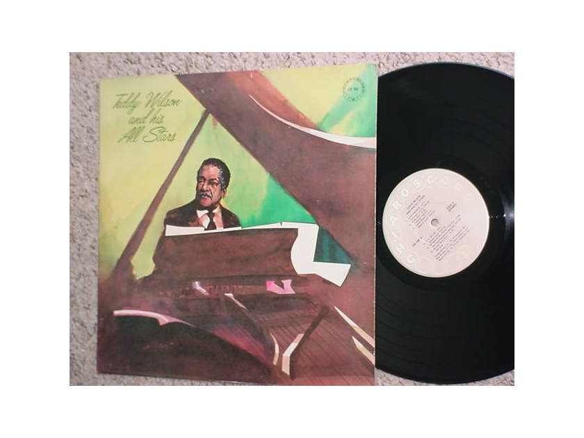 JAZZ Piano Teddy Wilson lp record - and his all stars  1976 chiaroscuro CR 150