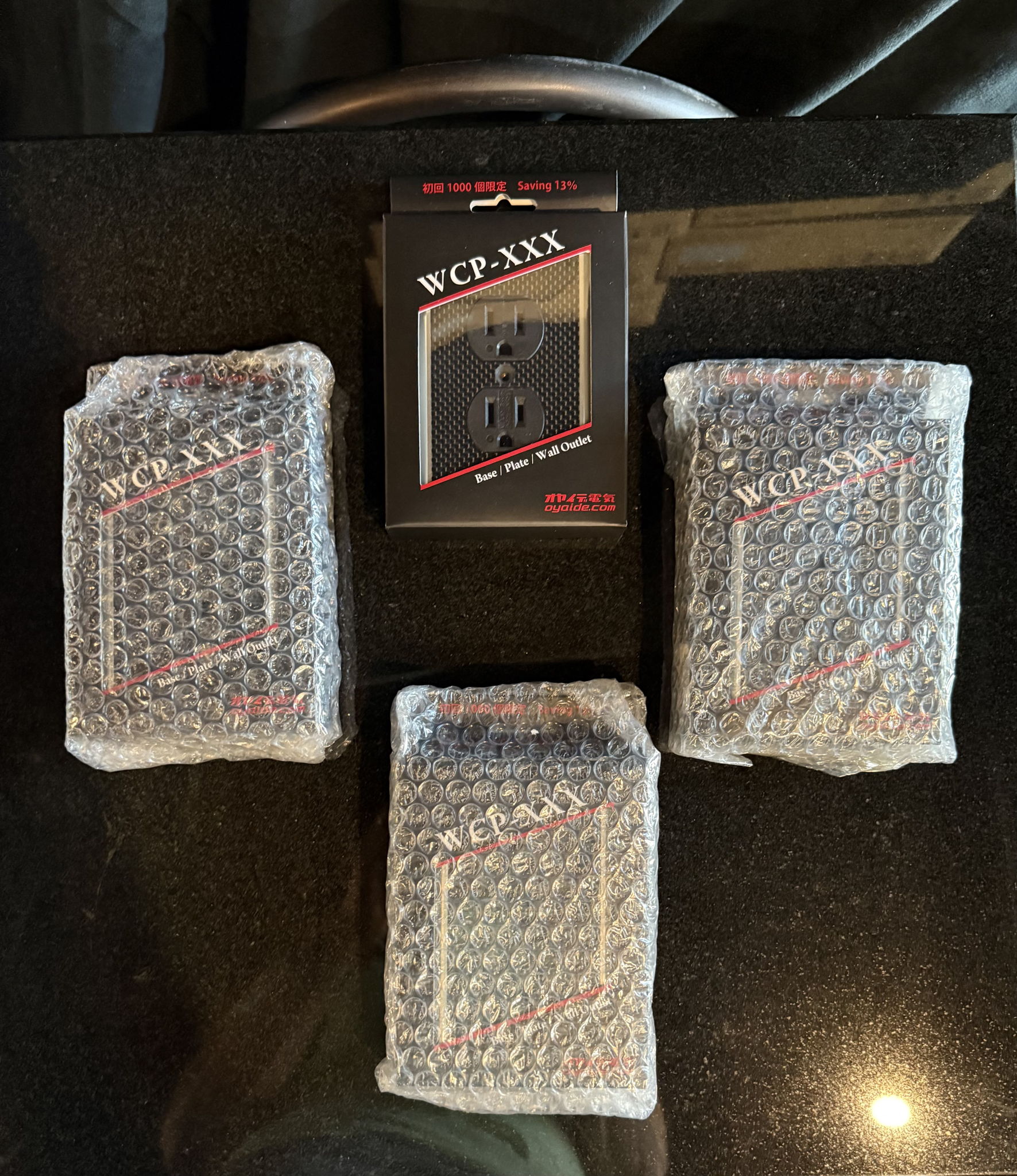 Oyaide WCP-XXX Base / Plate / Wall Outlet 2