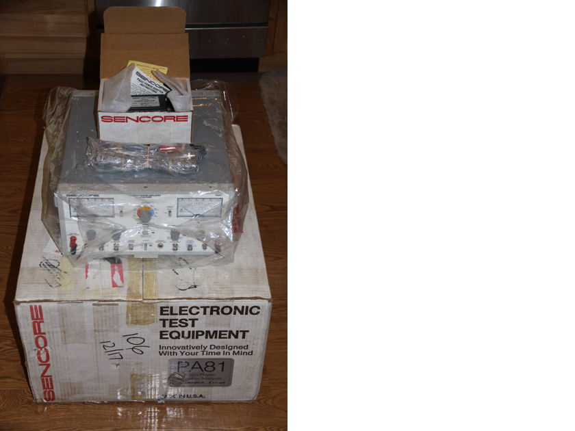 Sencore PA81 Power Amplifier Analyzer For Sale Audiogon