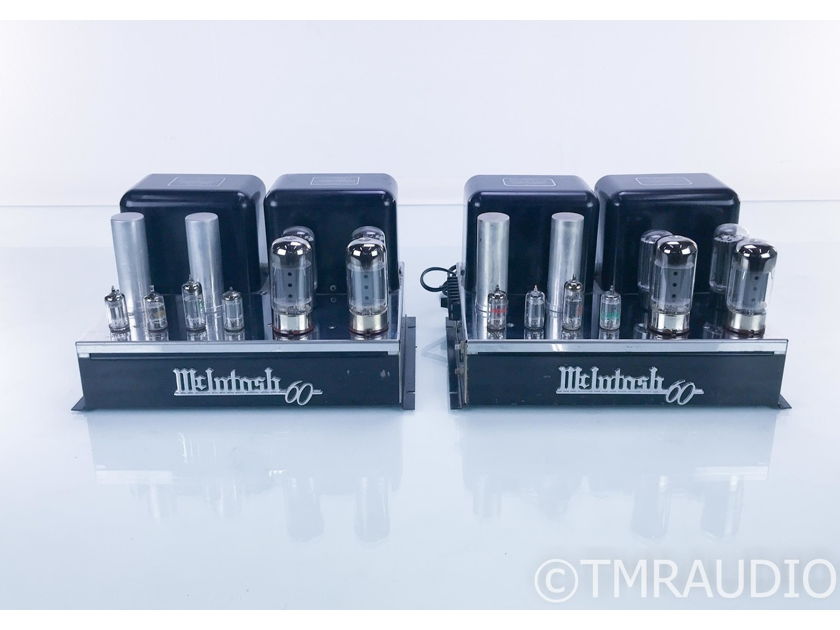 McIntosh MC60 Mono Tube Power Amplifier; MC-60; Vintage Pair (16949)
