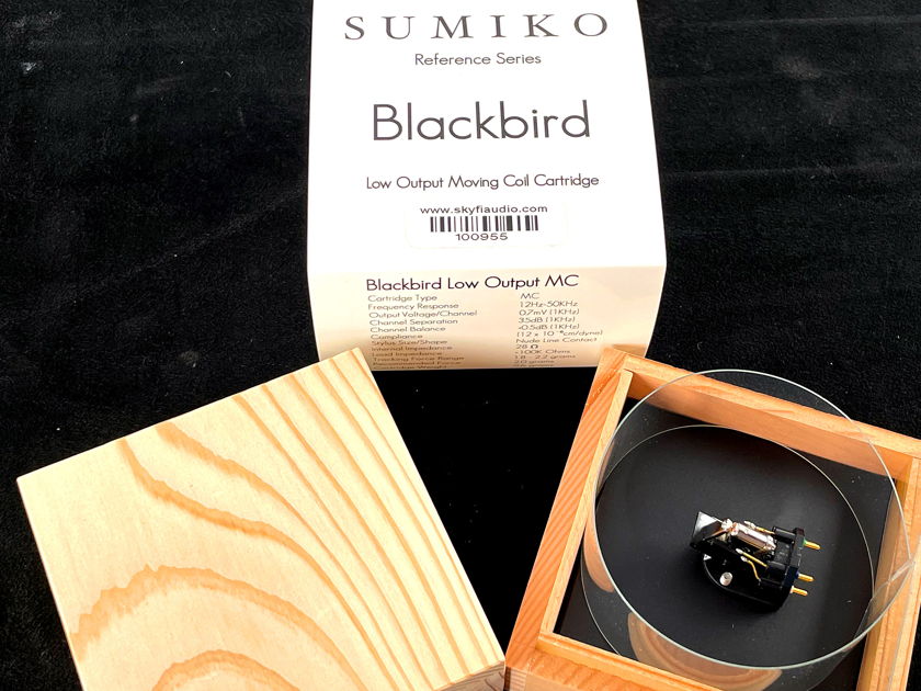 Sumiko Blackbird Low Output MC (Moving-Coil) Cartridge, Brand NEW, JUST Discontinued
