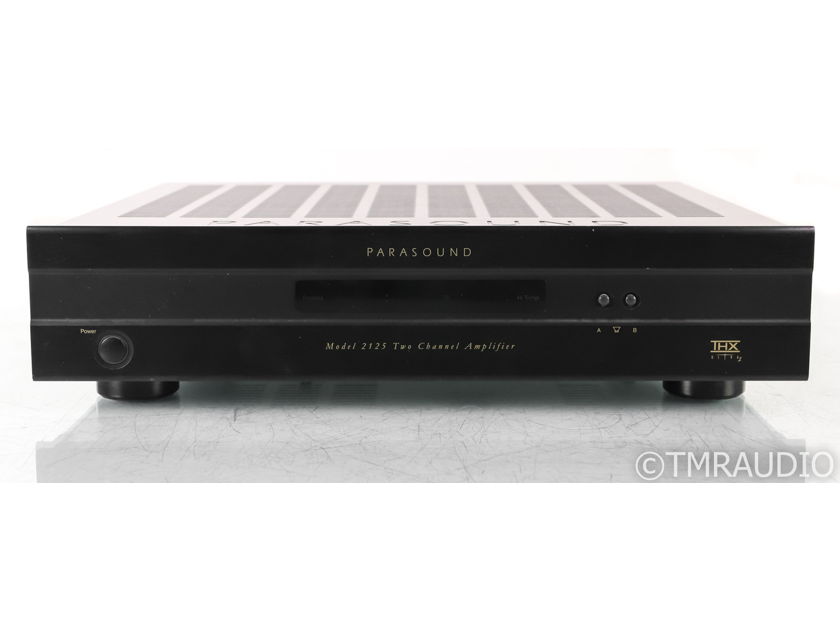 Parasound NewClassic Model 2125 Stereo Power Amplifier; Black (35663)
