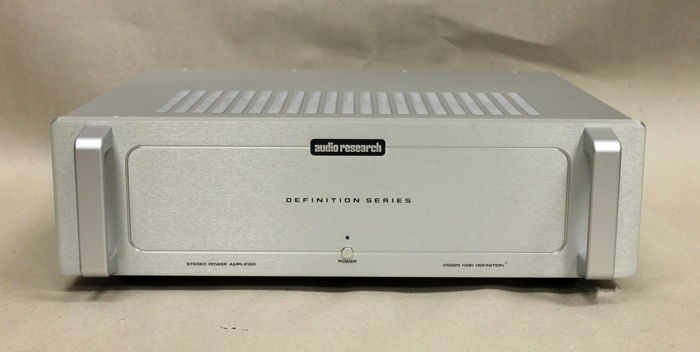 Audio Research DS225 Stereo Amplifier in Silver Finishe...