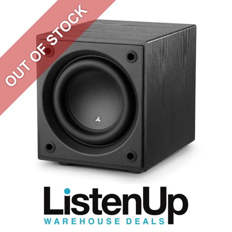 JL Audio Dominion d108 ASH 8-inch Powered Subwoofer - B...