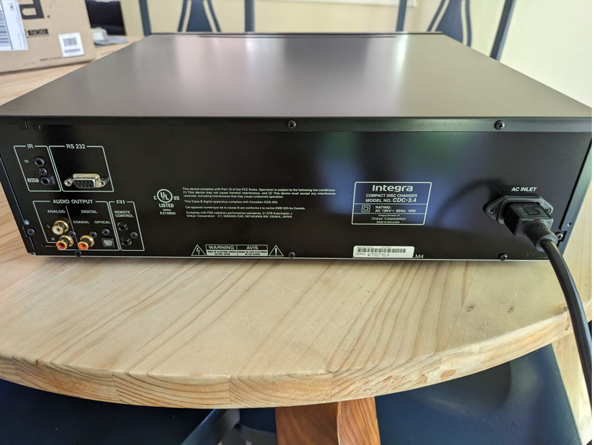 REDUCED PRICE = Integra CDC3.4 CD/SACD Players Audiogon