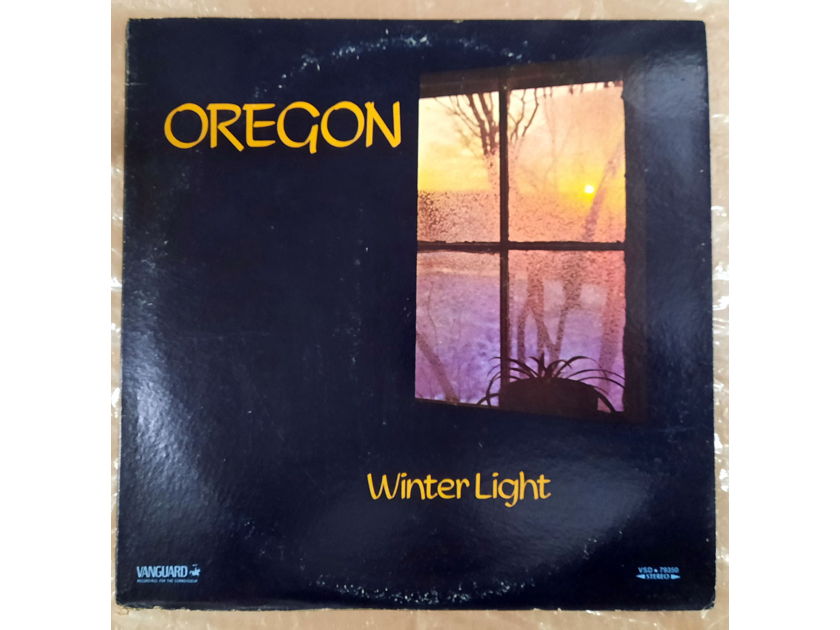 Oregon – Winter Light 1978 EX+ REPRESS VINYL LP Vanguard Records VSD-79350