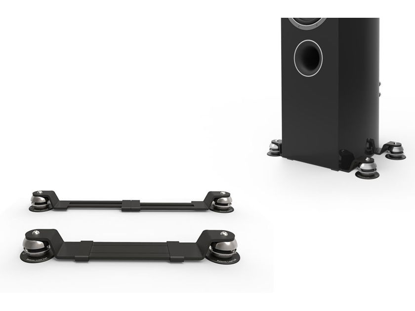Set of 4 Townshend Audio Seismic Isolation Speaker Bars Size 2 420mm x 724mm adjustable, free worldwide shipping superb!