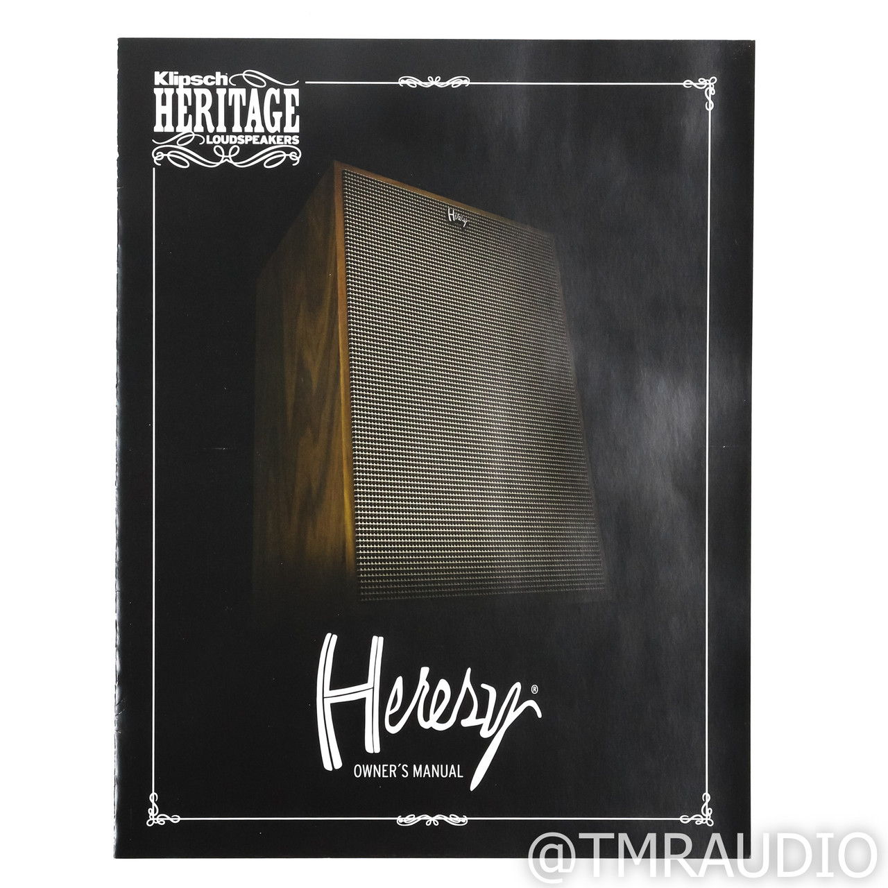 Klipsch Heresy IV Floorstanding Speakers; Natural Cherr... 12