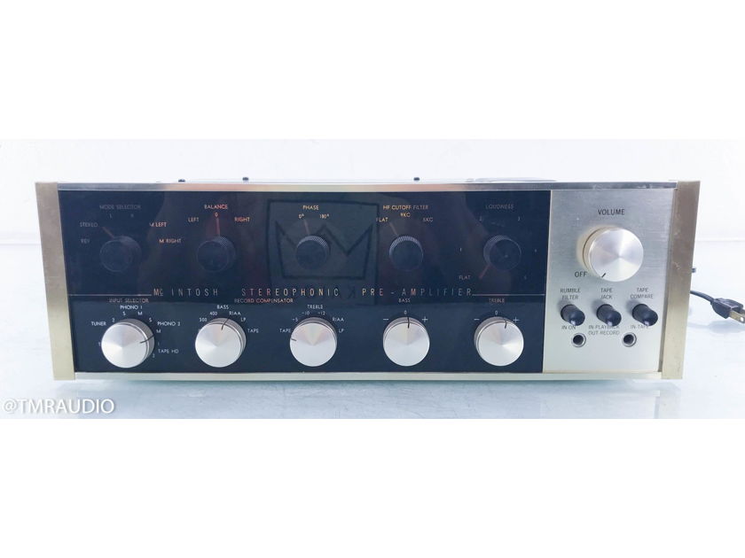 McIntosh C20 Vintage Stereo Tube Preamplifier MM Phono (14429)