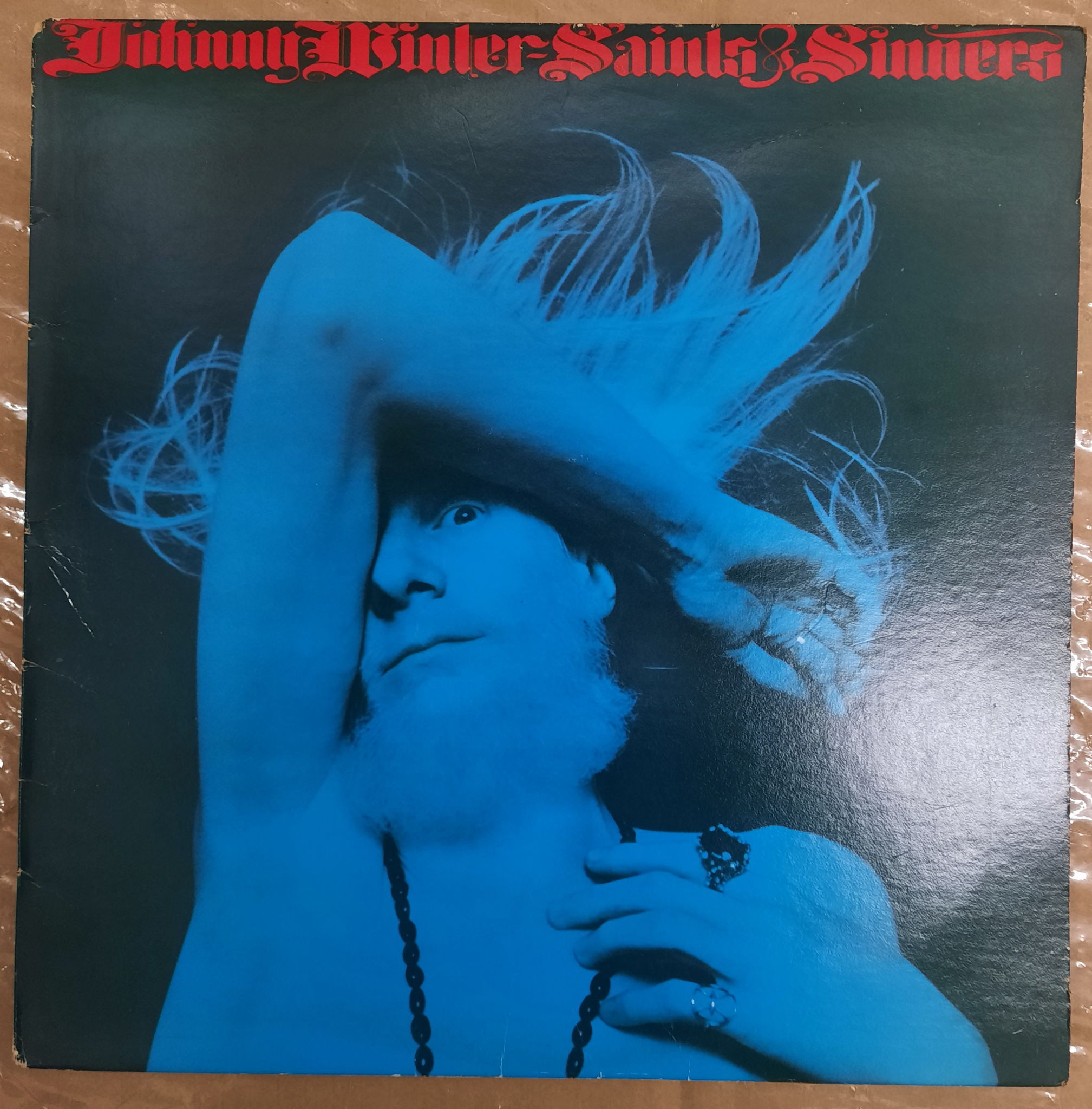 Johnny Winter – Saints & Sinners 1974 VG+ ORIGINAL VINY...