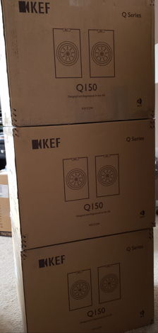 KEF - Q150 - Pair (Black) - LAST PAIR