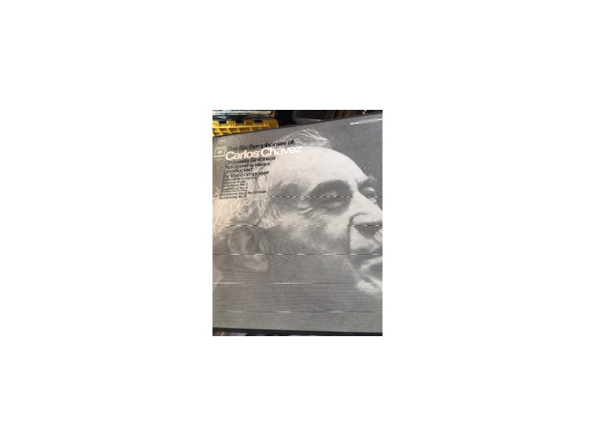 Carlos Chavez Symphonies 1-6 3 LPs Carlos Chavez Symphonies 1-6 3 LPs