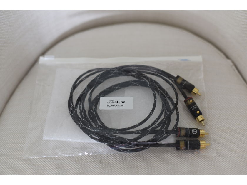 Thales 1.5 Meter RCA to RCA line interconnects