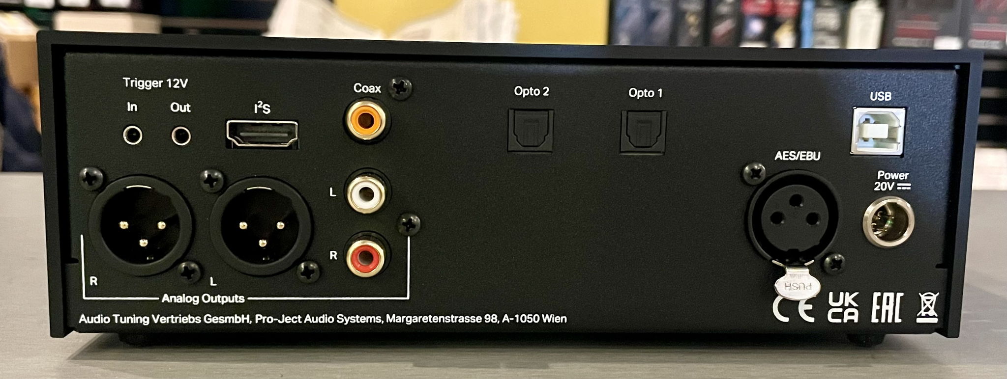 *DEMO* Pro-Ject DAC Box RS2 (Black) 5