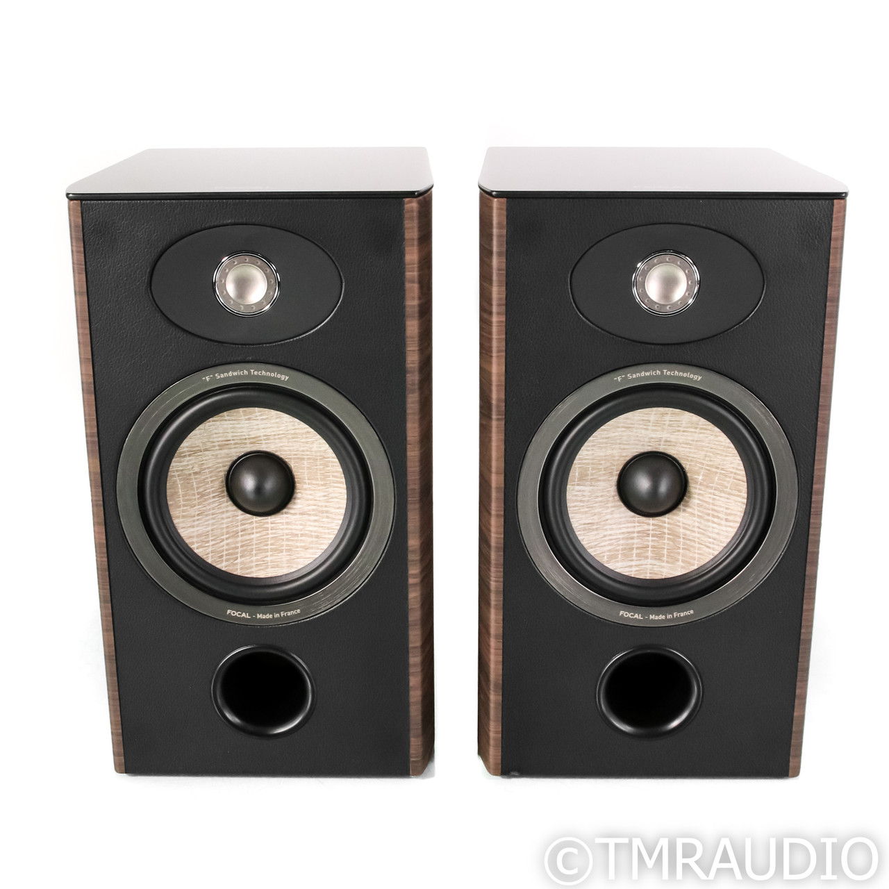 Focal Aria 906 Bookshelf Speakers; Noyer Vinyl Pair (Us... 3