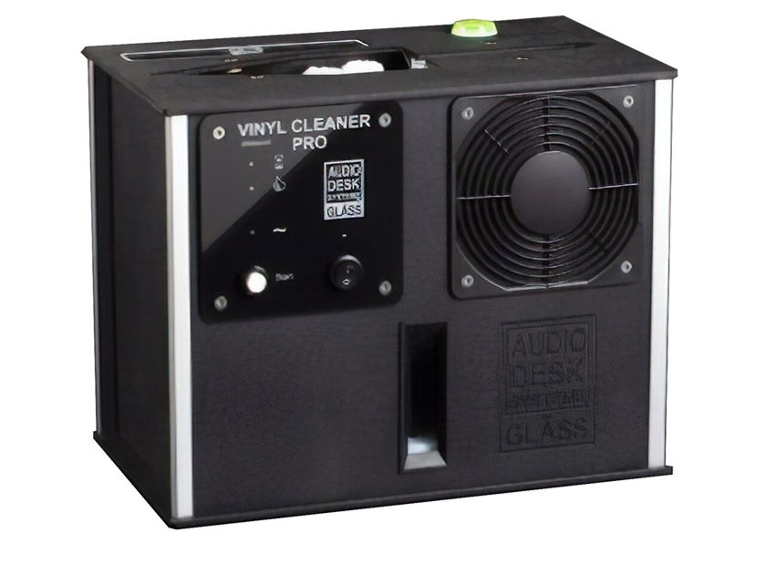 Audio Desk Systeme Vinyl Cleaner Pro Record Cleaner; Black (New) (26970)
