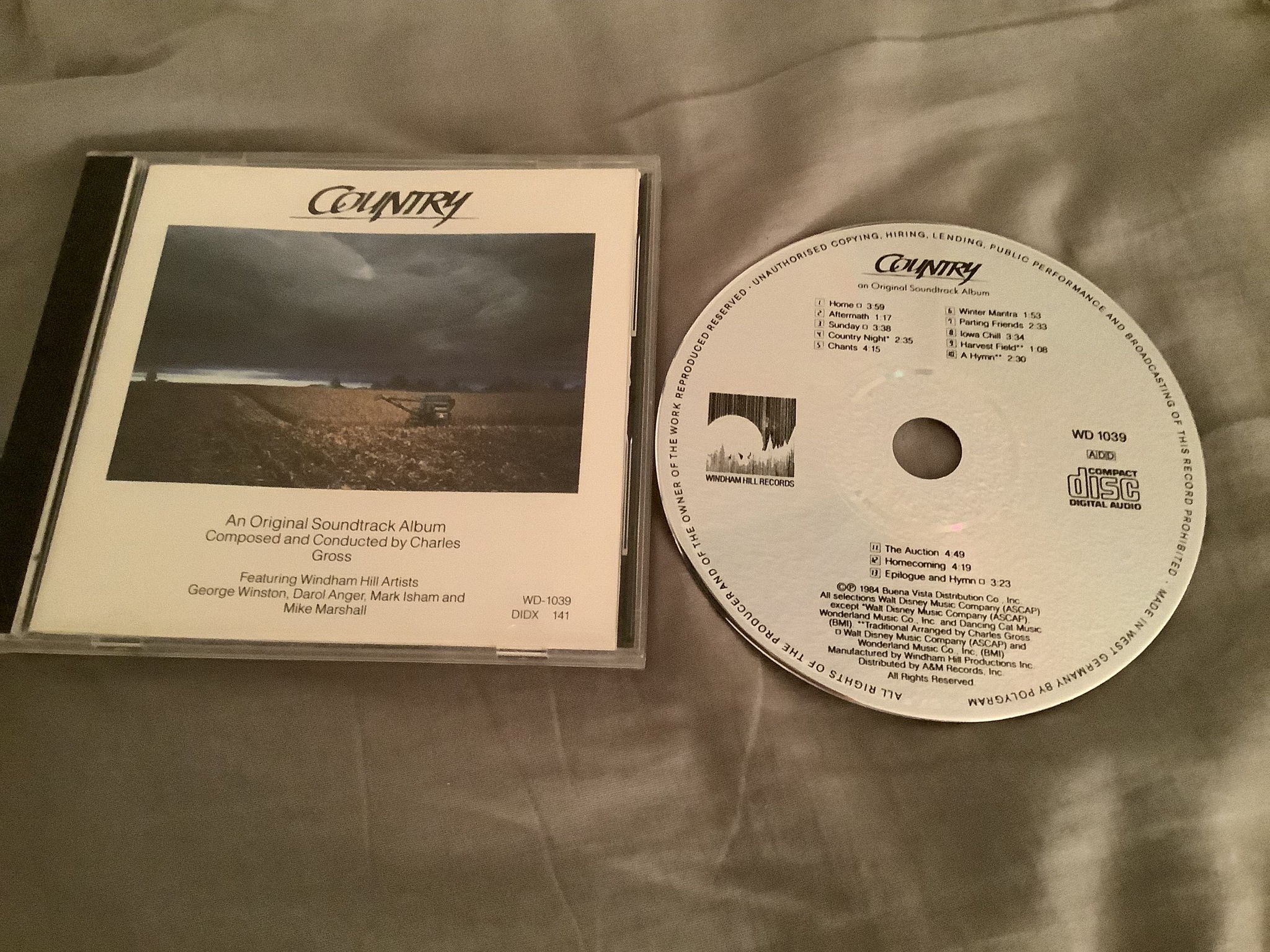 Windham Hill West Germany CD Country