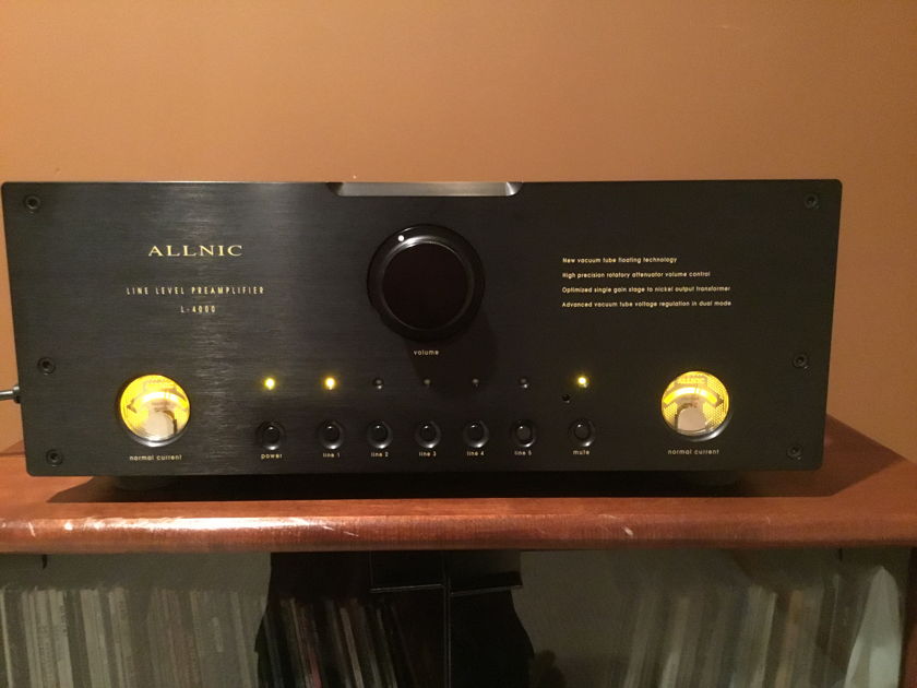 Allnic Audio L-4000 tube preamp - Mint Condition - 70% OFF!