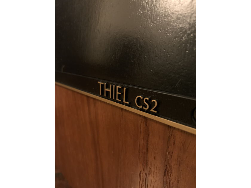 Thiel CS2 Speakers (Near Mint, with Original Documents)