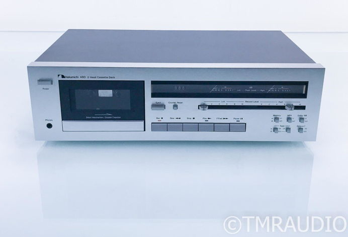 Nakamichi 480 2-Head Cassette Deck; Tape Recorder; AS-I...