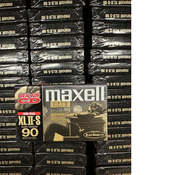 Maxell XL II-S 90 Tapes - NOS