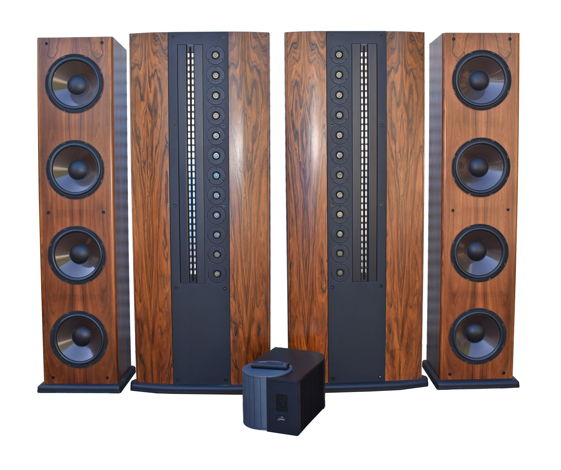 Genesis II Floor Standing Speakers w/ Servo Bass Power ...