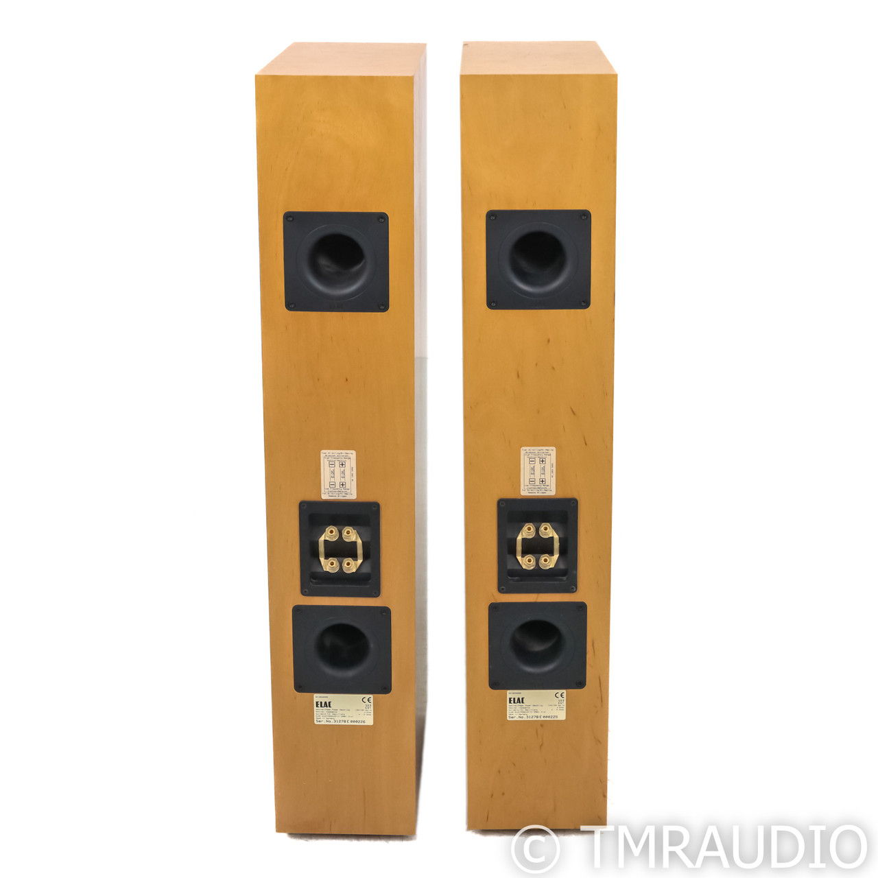 ELAC FS 207 Floorstanding Speakers; Oak Pair (67507) 6